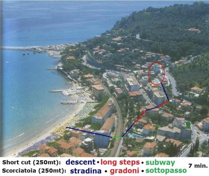 Ulivo Hotel Diano Marina Bagian luar foto